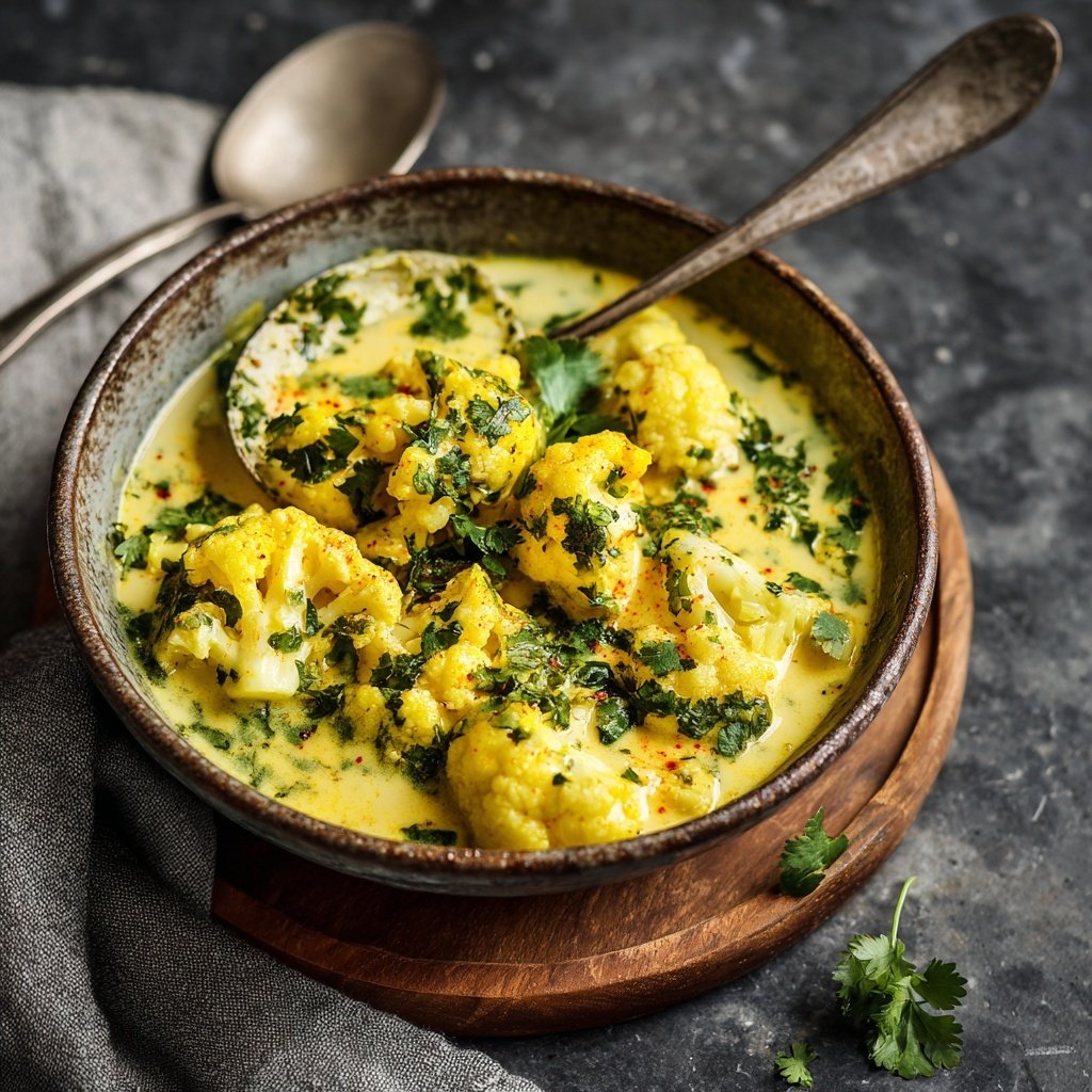 Blumenkohl Curry Mit Kokos