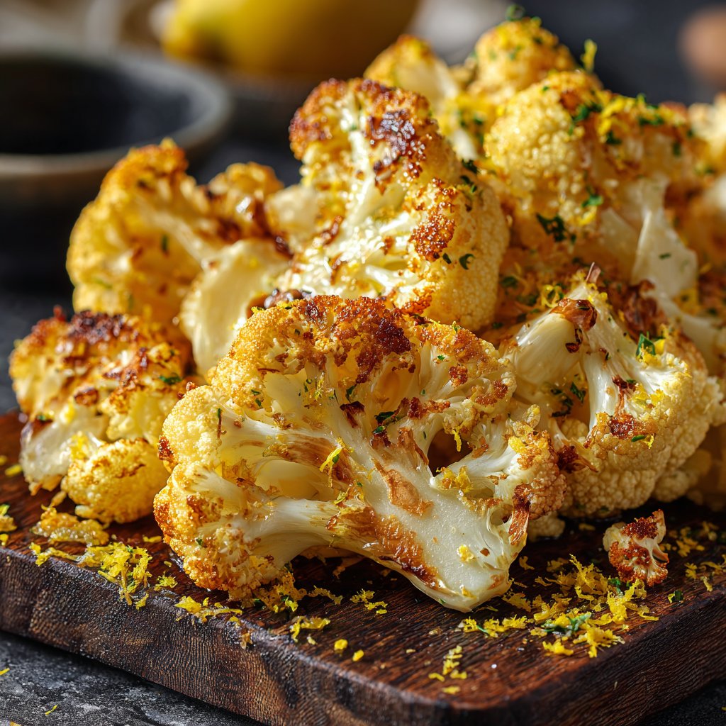 Blumenkohl mit Zitronenöl