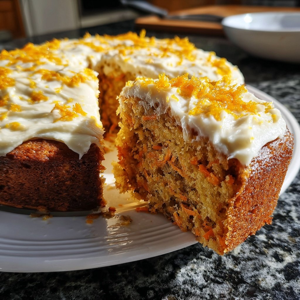 Karottenkuchen Mit Orange