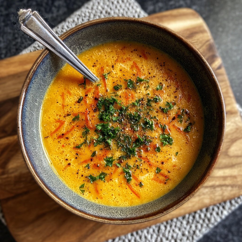 Blumenkohl Suppe Mit Karotten