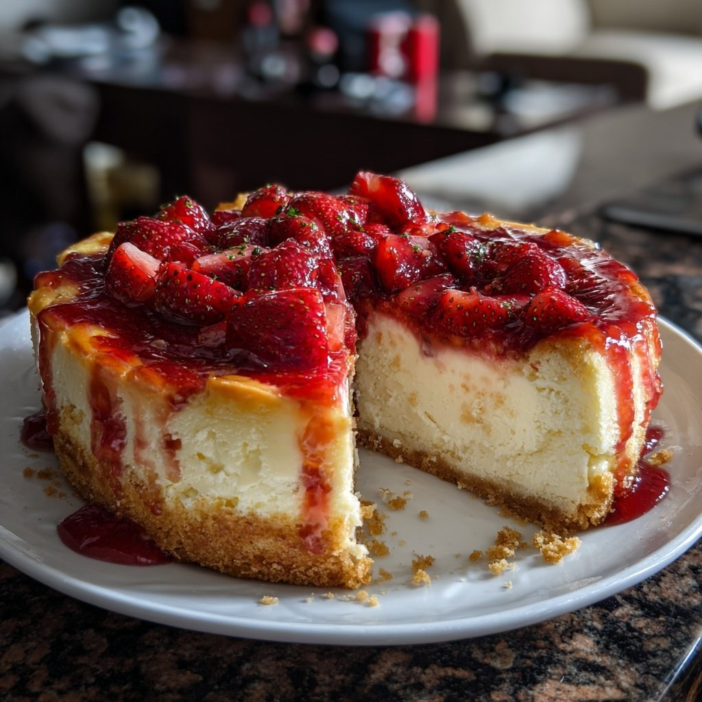 Erdbeer Käsekuchen Ohne Boden