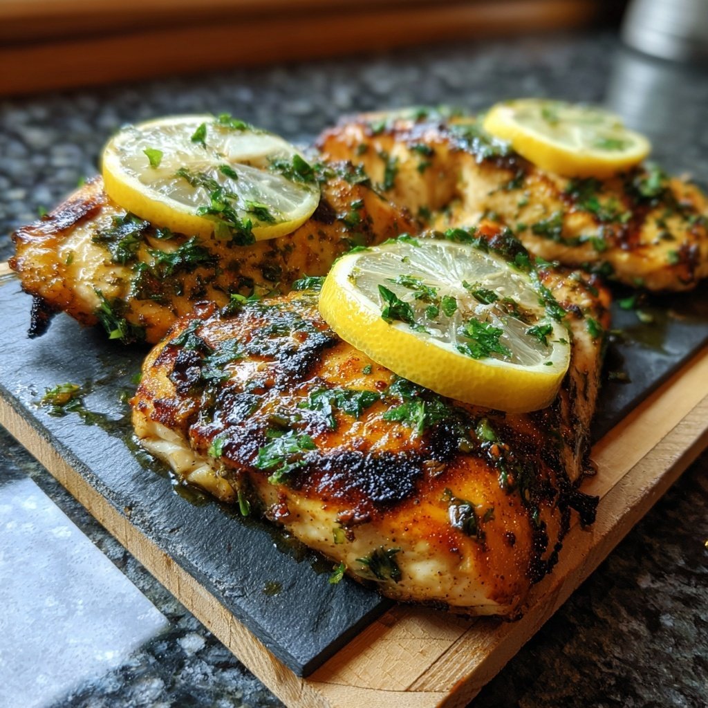 Gesund & Leicht Zitronen-Gegrillter Fisch