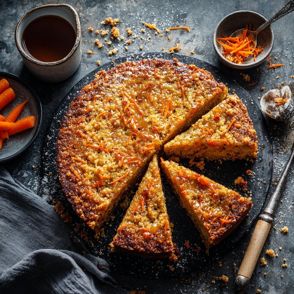 Karottenkuchen Mit Ahornsirup